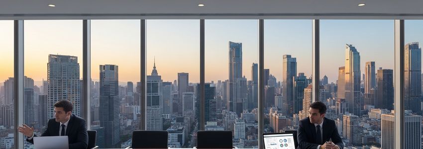 How to get a $4 million business loan - business executives reviewing loan documents