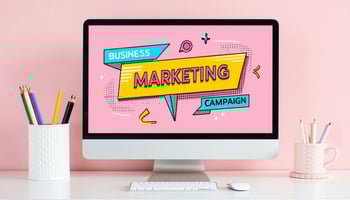  A small business marketing campaign banner displayed online.