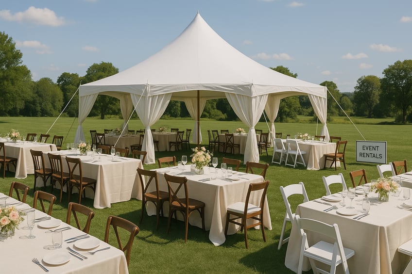 Equipment Loans for Tents, Tables, and Event Furniture