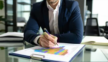 Business owner evaluating loan options during changing interest rate conditions.