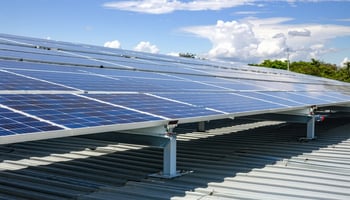 Business using energy-efficient equipment leased through sustainable financing