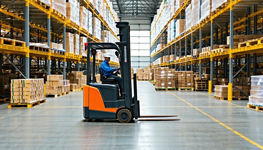 Leasing Forklifts for Warehouses and Distribution Centers