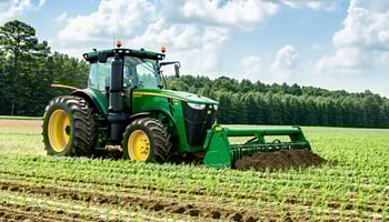 Georgia farmer securing financing to purchase new tractor equipment