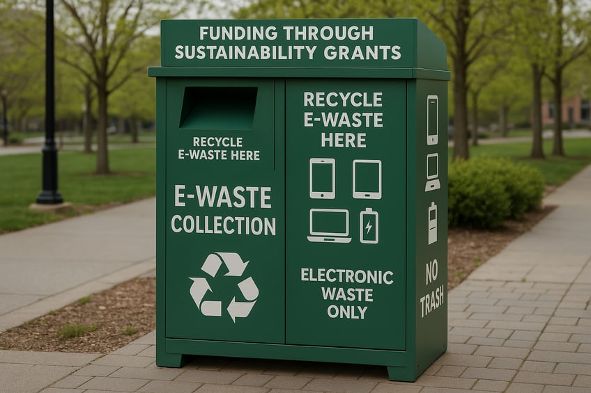 Funding E-Waste Recycling Equipment and Stations