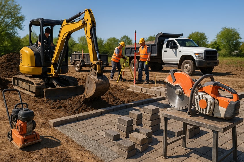 Equipment Loans for Starting a Hardscaping Division