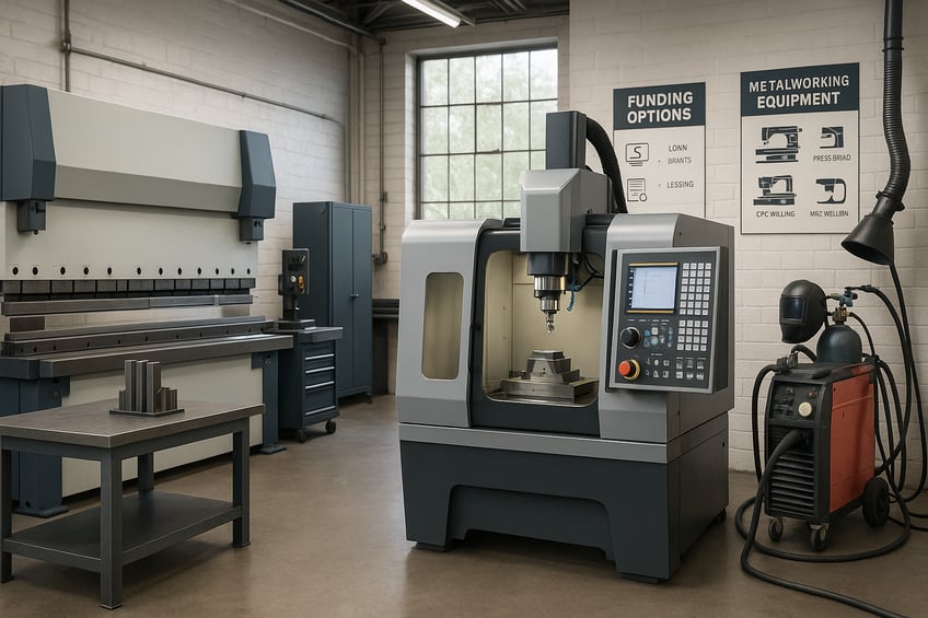 Funding Options for Metalworking and Fabrication Equipment