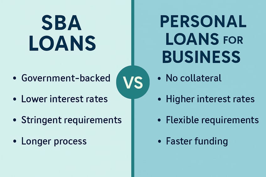SBA Loans vs. Personal Loans for Business: Which Is Smarter?