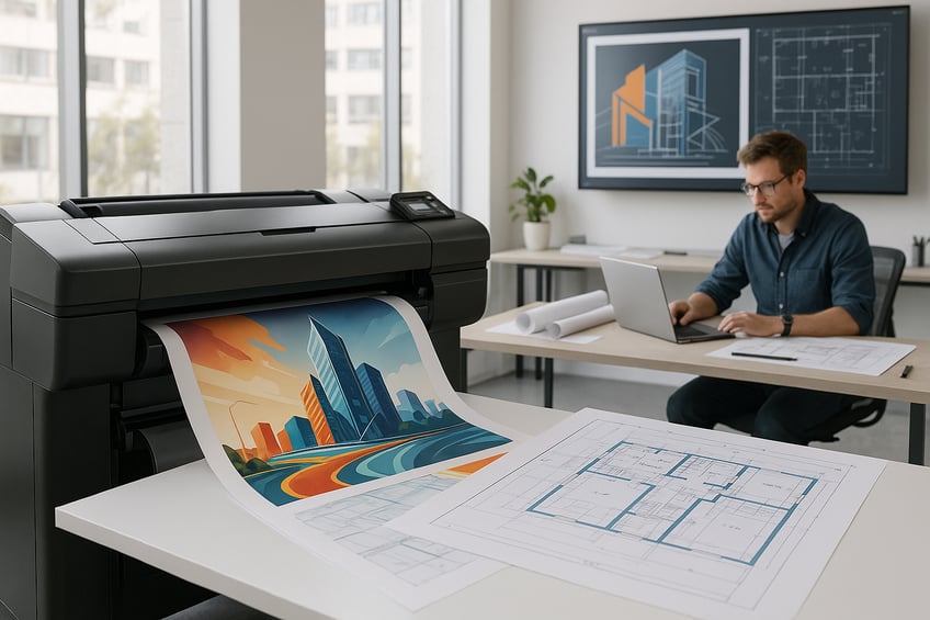 Leasing Commercial Wide Format Printers and Plotters