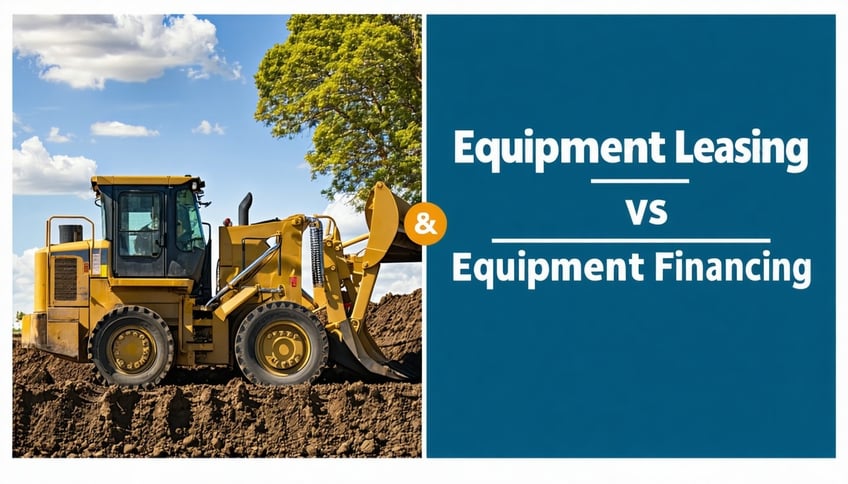 Equipment Leasing vs. Equipment Financing: Which Is Better?