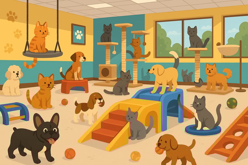 Leasing Options for Pet Daycare & Enrichment Equipment