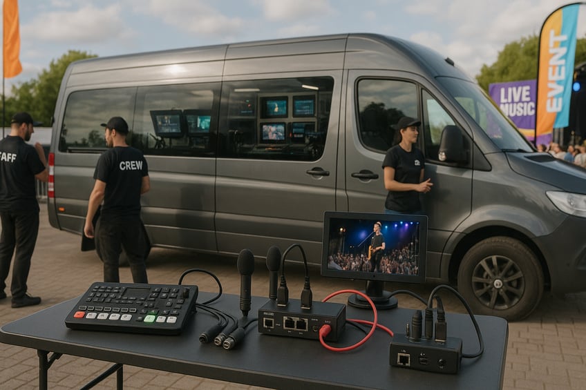 Leasing Mobile Video Production Vans & Live Stream Kits