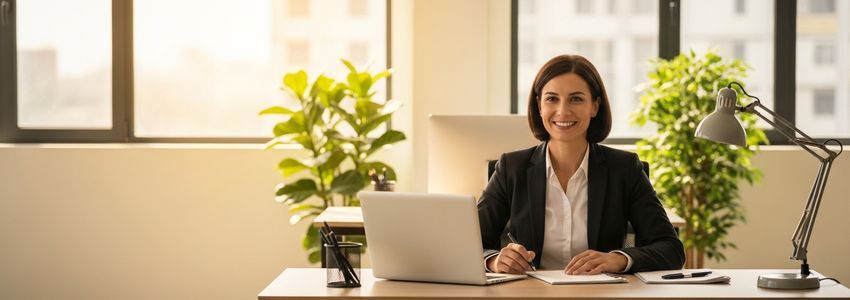 Small business owner reviewing bad credit business financing options