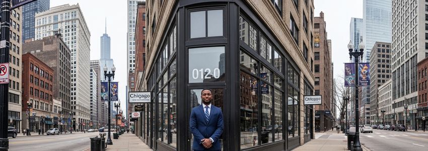 Chicago small business owner reviewing financing options