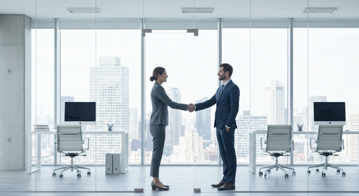 Consulting business loans - professional consultants reviewing financing options
