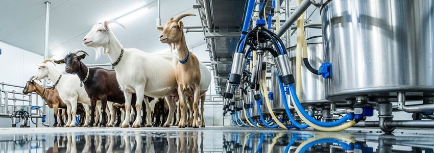 Goat farm milking parlor financing