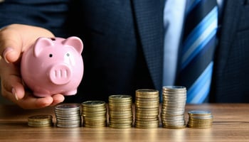 Breakdown of fees included in APR compared to base interest rates for business financing