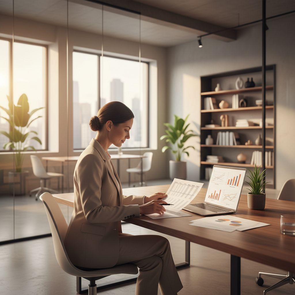 Business owner comparing merchant cash advance vs business loan options