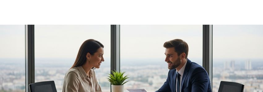 Business professional reviewing loan documents to launch a new service line with Crestmont Capital
