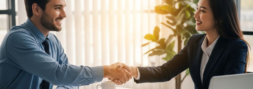 Business owner and financial advisor discussing Nothing Bundt Cakes franchise financing