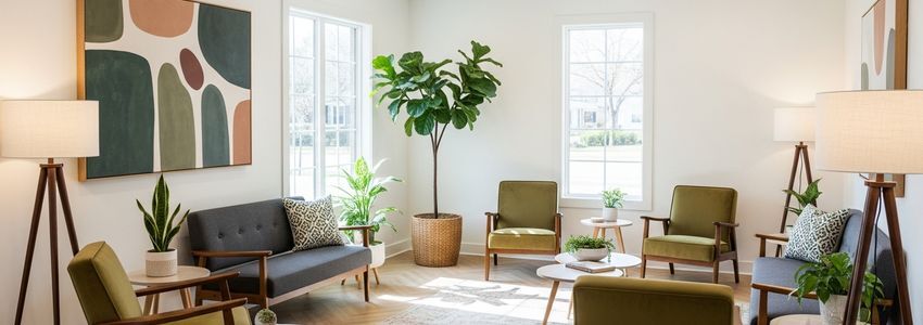 Modern pain management clinic interior representing financing for pain management practices