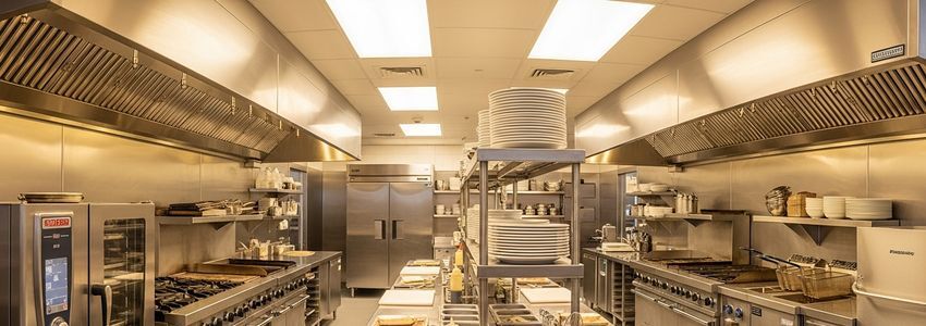 Commercial kitchen equipment available for restaurant equipment leasing