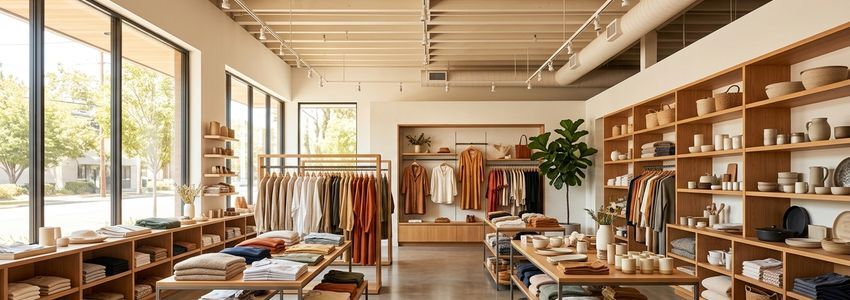 Modern retail store interior - retail business loan statistics 2026