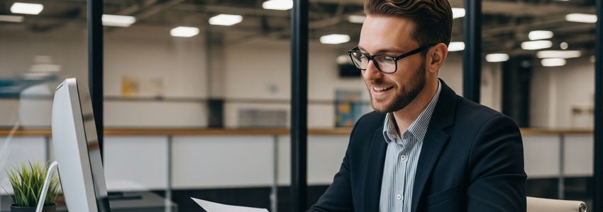 Roller skating rink owner reviewing business loan documents