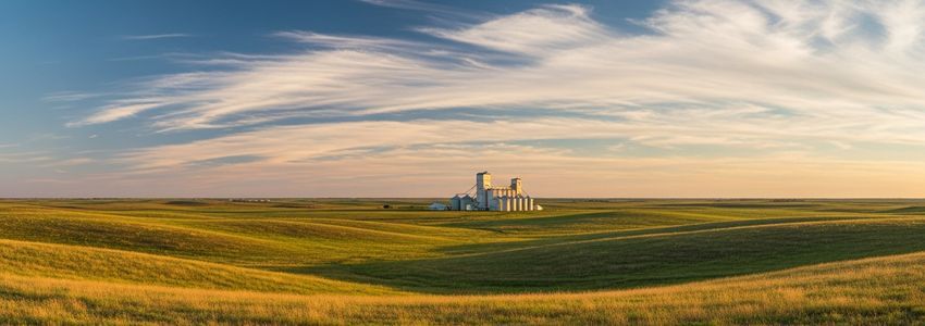 Small business loans in Amarillo Texas - Texas Panhandle agricultural landscape representing business financing opportunities