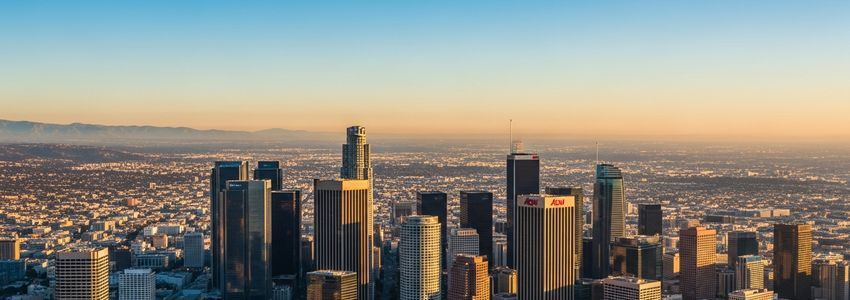 Small business loans in Los Angeles California skyline
