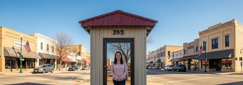 Small business owner in Oklahoma City reviewing financing options