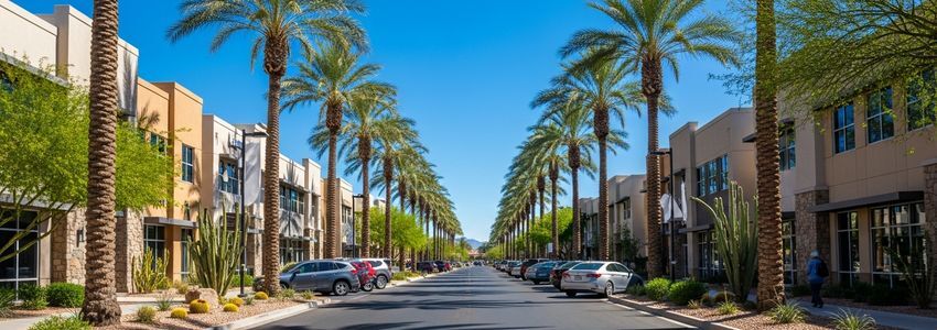 Small business owner in Surprise, Arizona reviewing business loan options