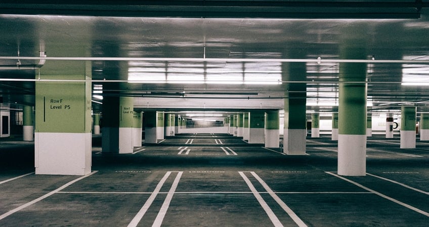 Parking Garage Stock Photo