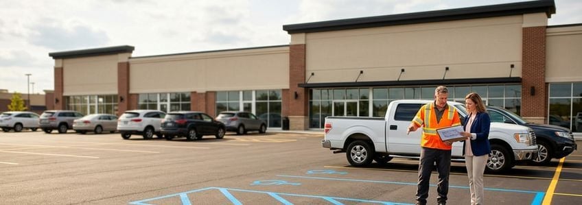 Business Loan for a Company Facing a Costly ADA Parking Lot Upgrade Requirement
