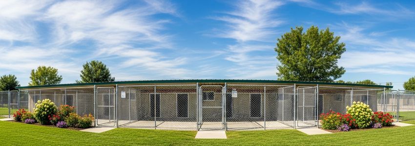 Dog kennel outdoor runs and boarding facility for business loan financing guide