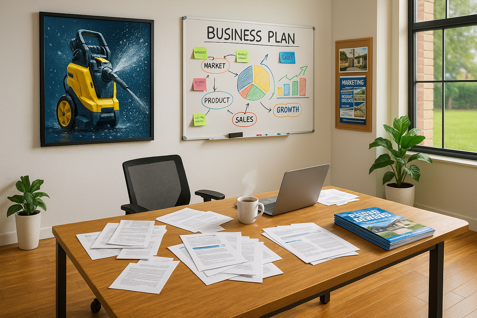 How to Fund a Power Washing Business Setup