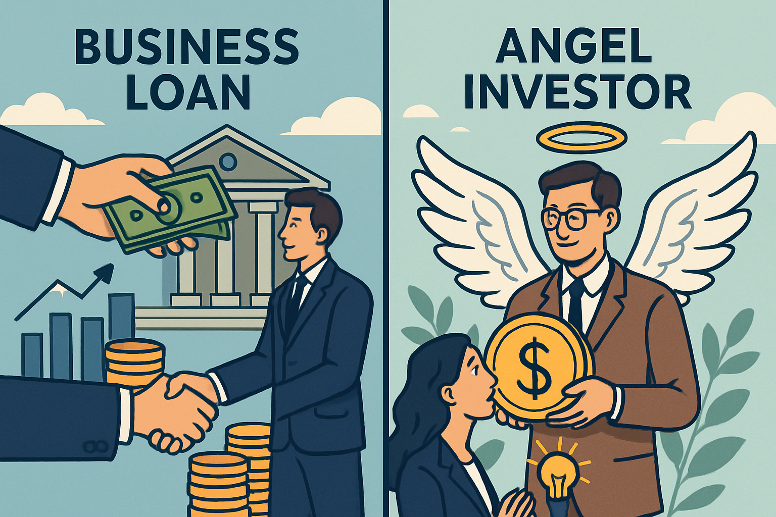 Business Loans vs. Angel Investors: Which Is Better for Growth?