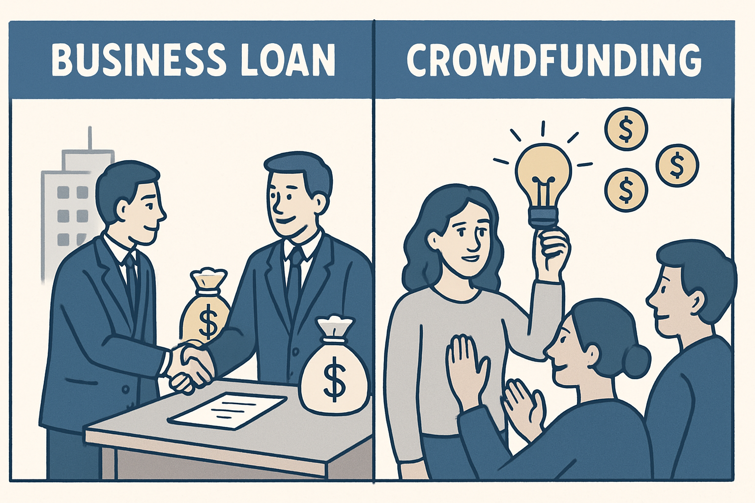 Business Loans vs Crowdfunding: Which Funding Option Is Right for Your Business?
