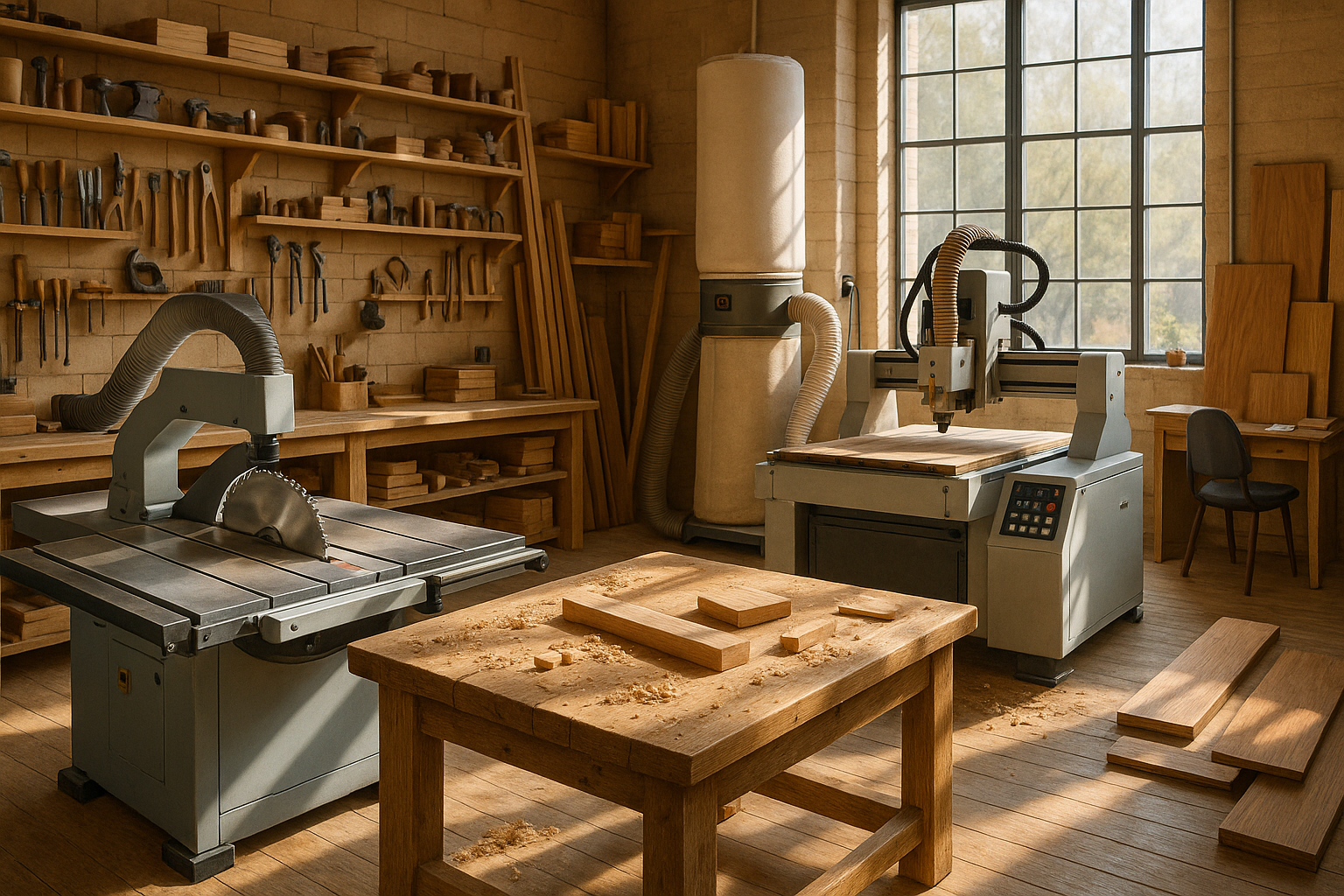 Equipment Loans for Woodworking Studios
