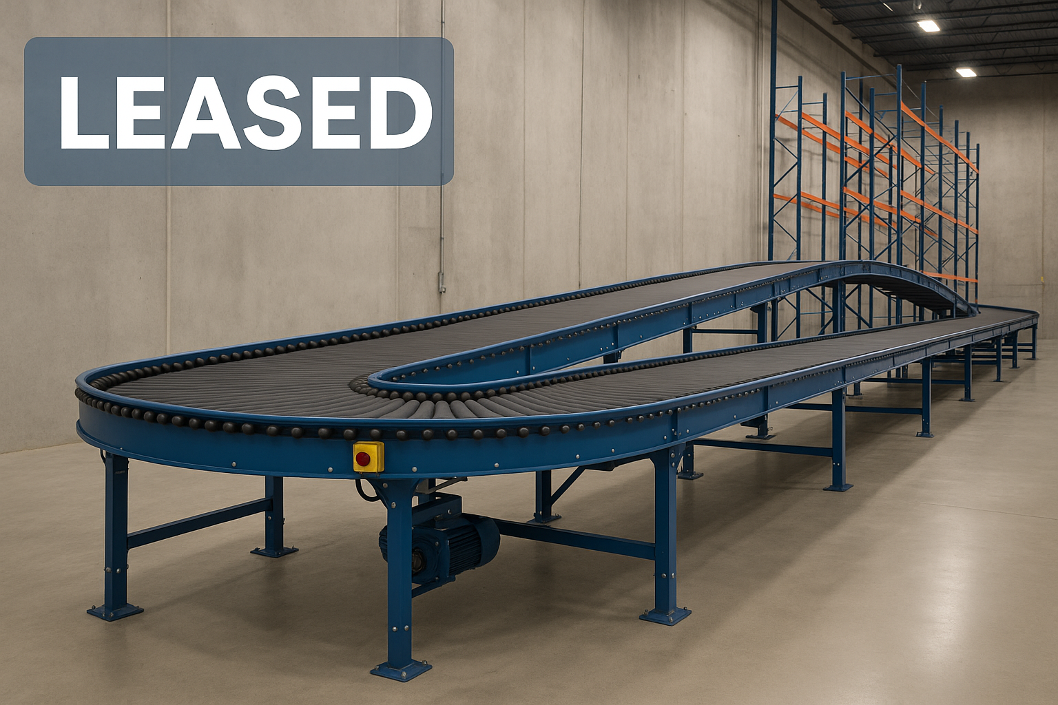 Leasing Conveyor Systems and Material Handling Equipment