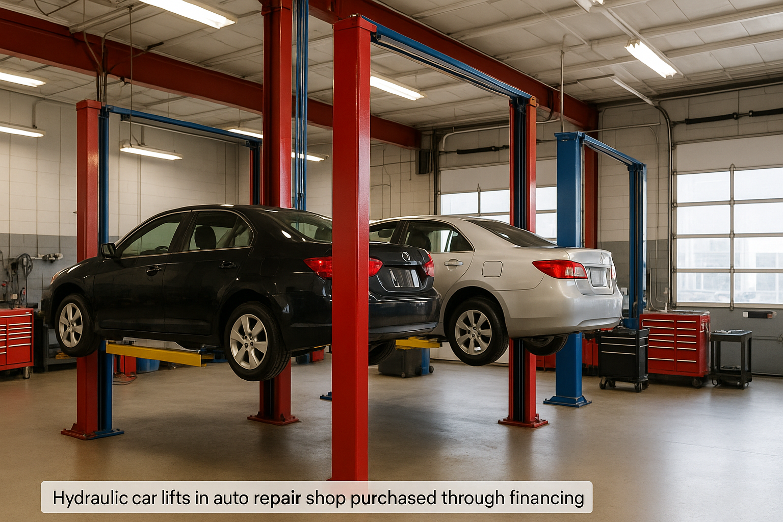 Equipment Loans for Lifts, Compressors, and Diagnostic Tools