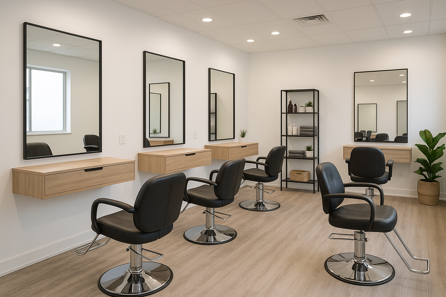Leasing Salon Equipment: Chairs, Stations, and Shampoo Units