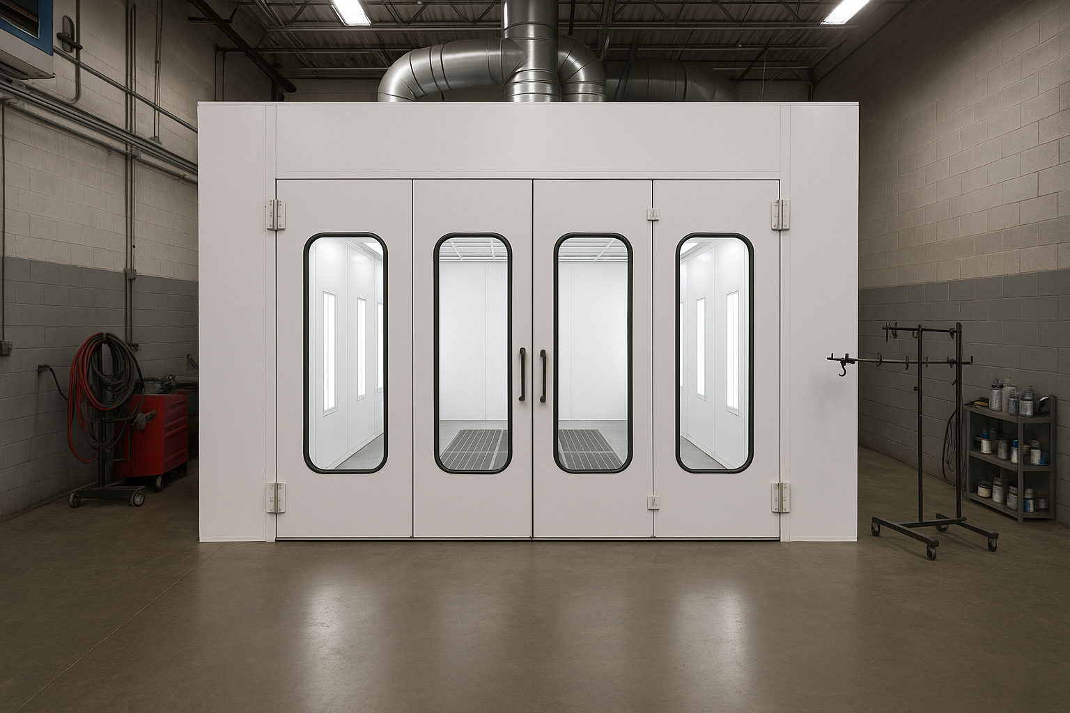 How to Fund an Auto Body Paint Booth Setup