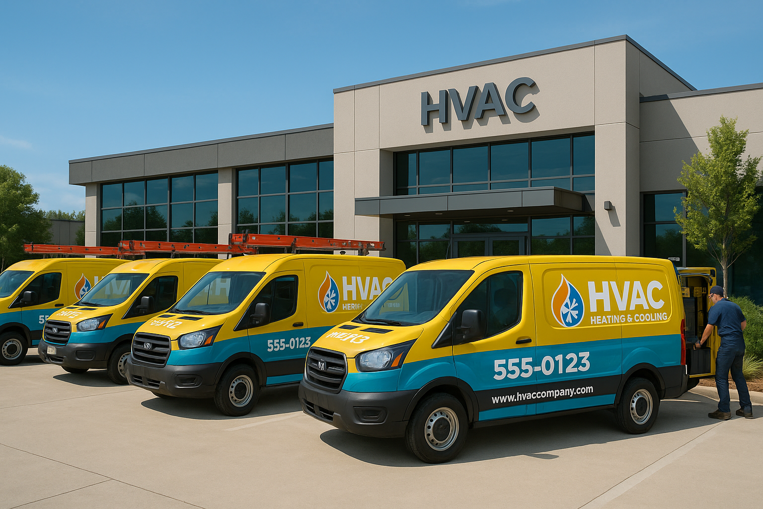 How to Fund a Fleet of Service Vans for HVAC Technicians