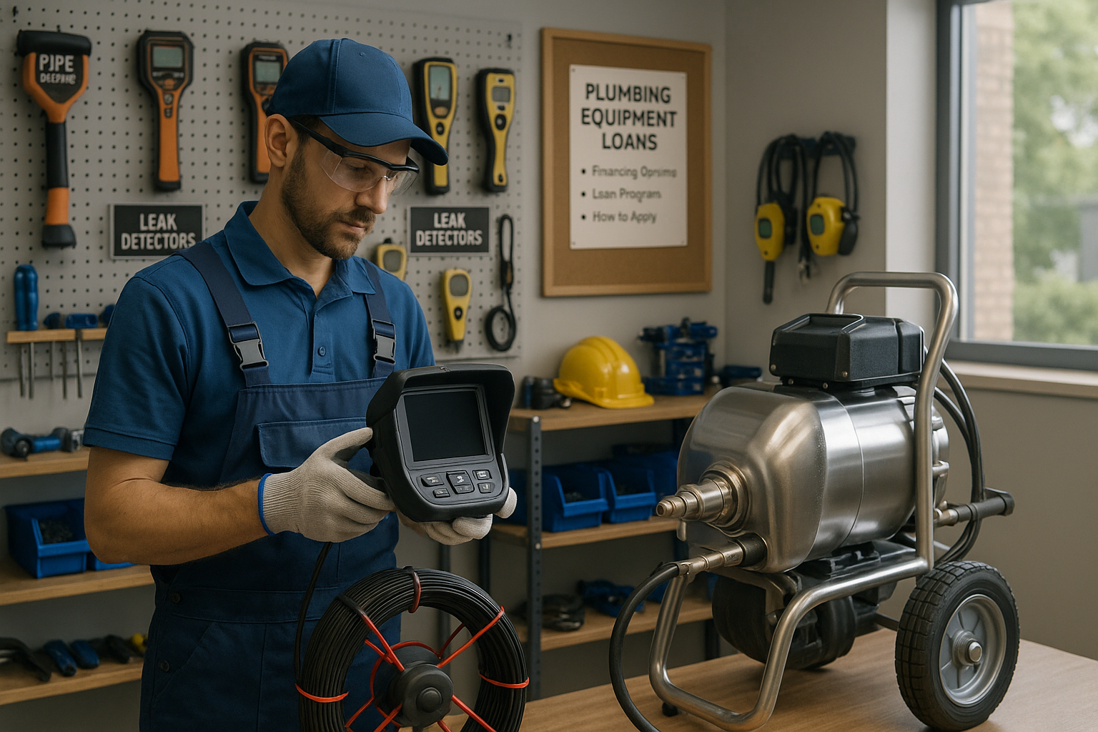 Plumbing Equipment Loans for Video Inspection and Jetting Tools
