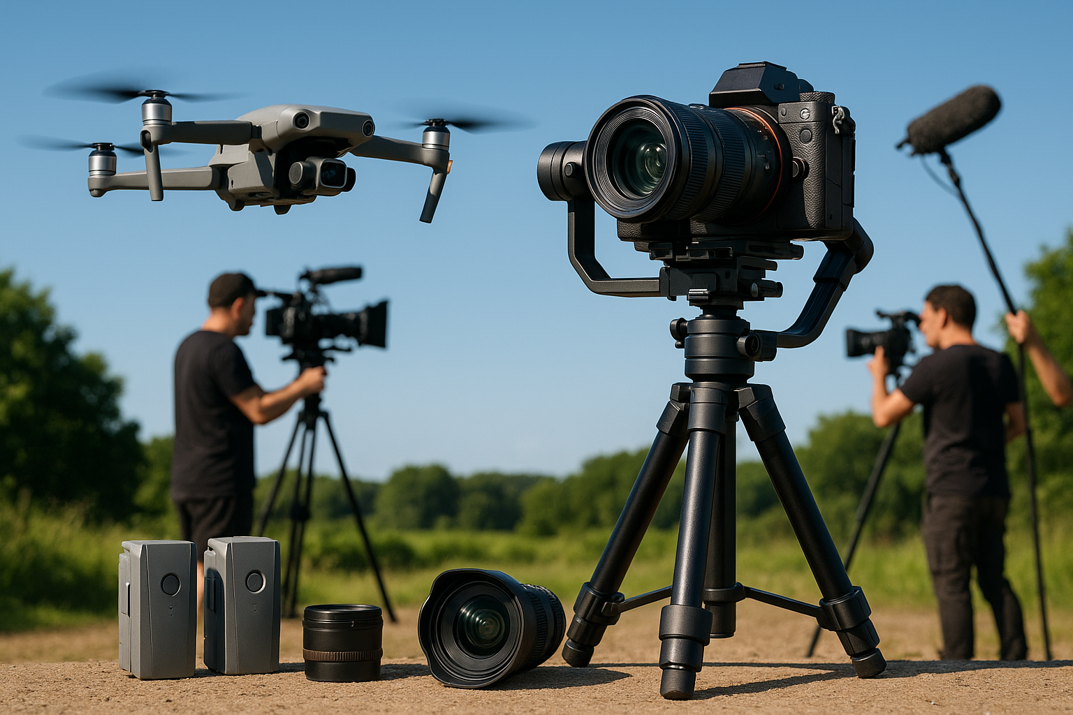 Leasing Drones & Camera Stabilizers for Video Production