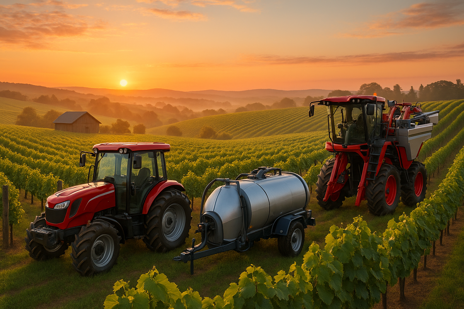 Vineyard Equipment Financing: Tractors, Sprayers & Harvesters