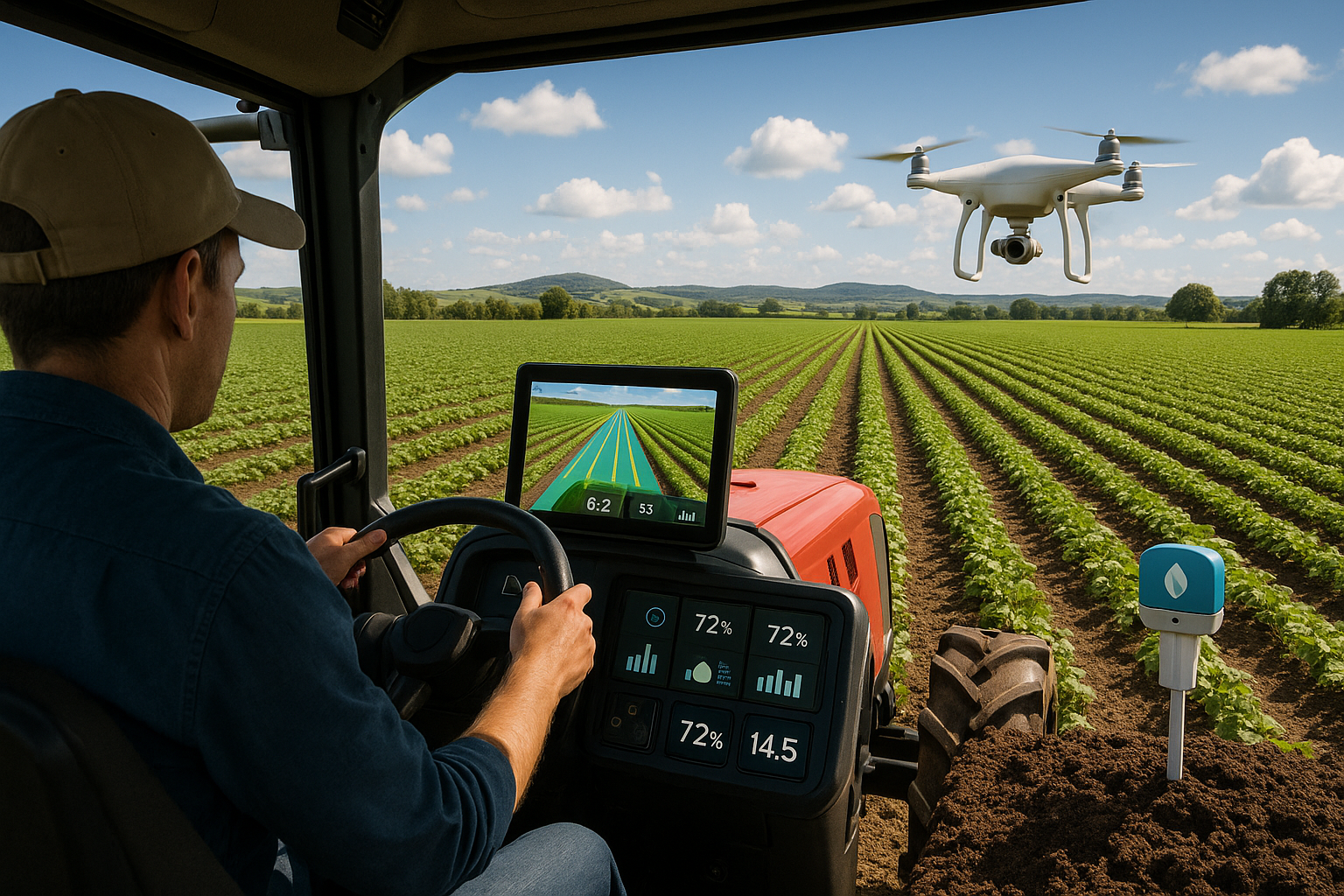 Leasing Precision Agriculture Technology: GPS and Monitoring Systems
