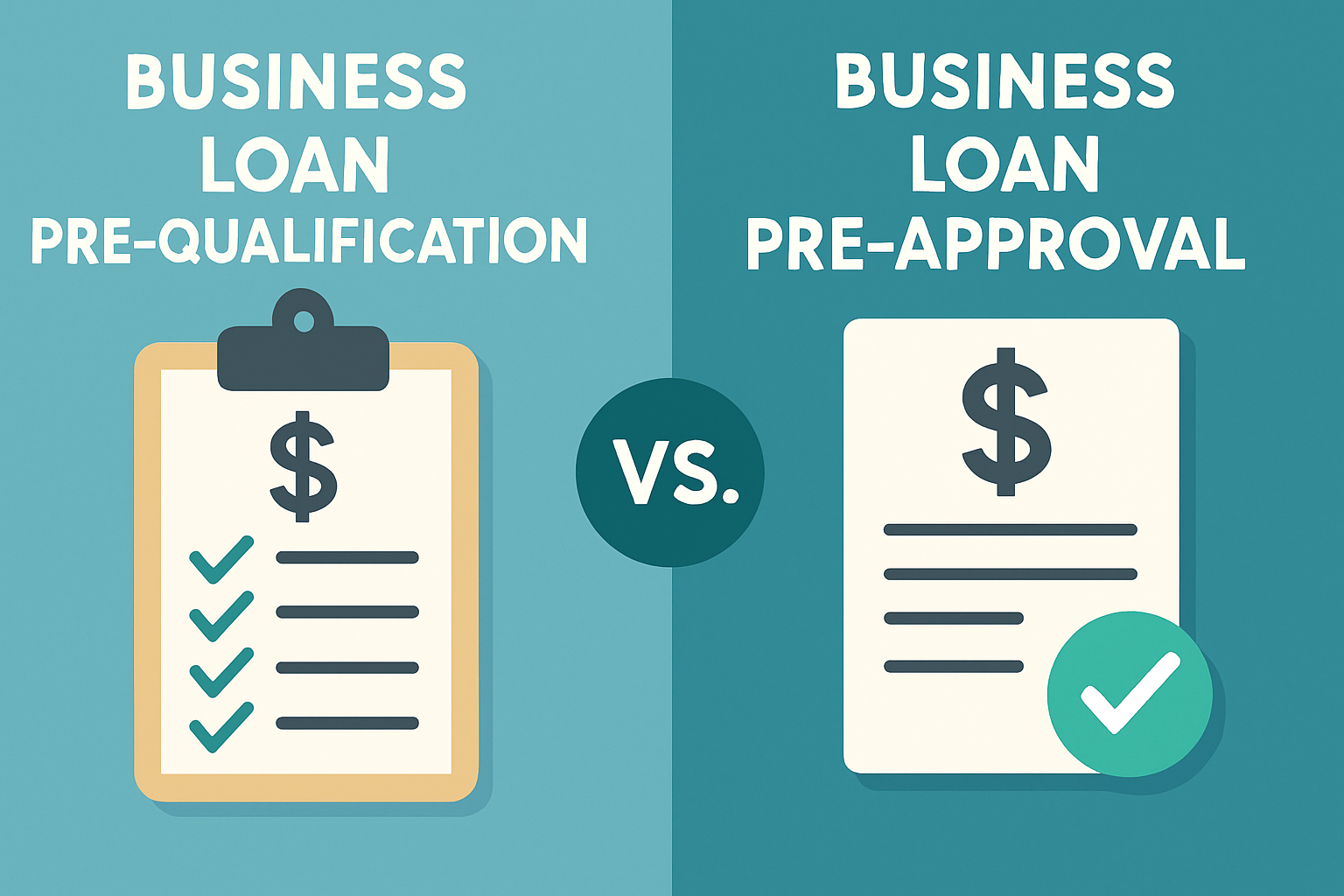 Business Loan Pre-Qualification vs. Pre-Approval: What’s the Difference?
