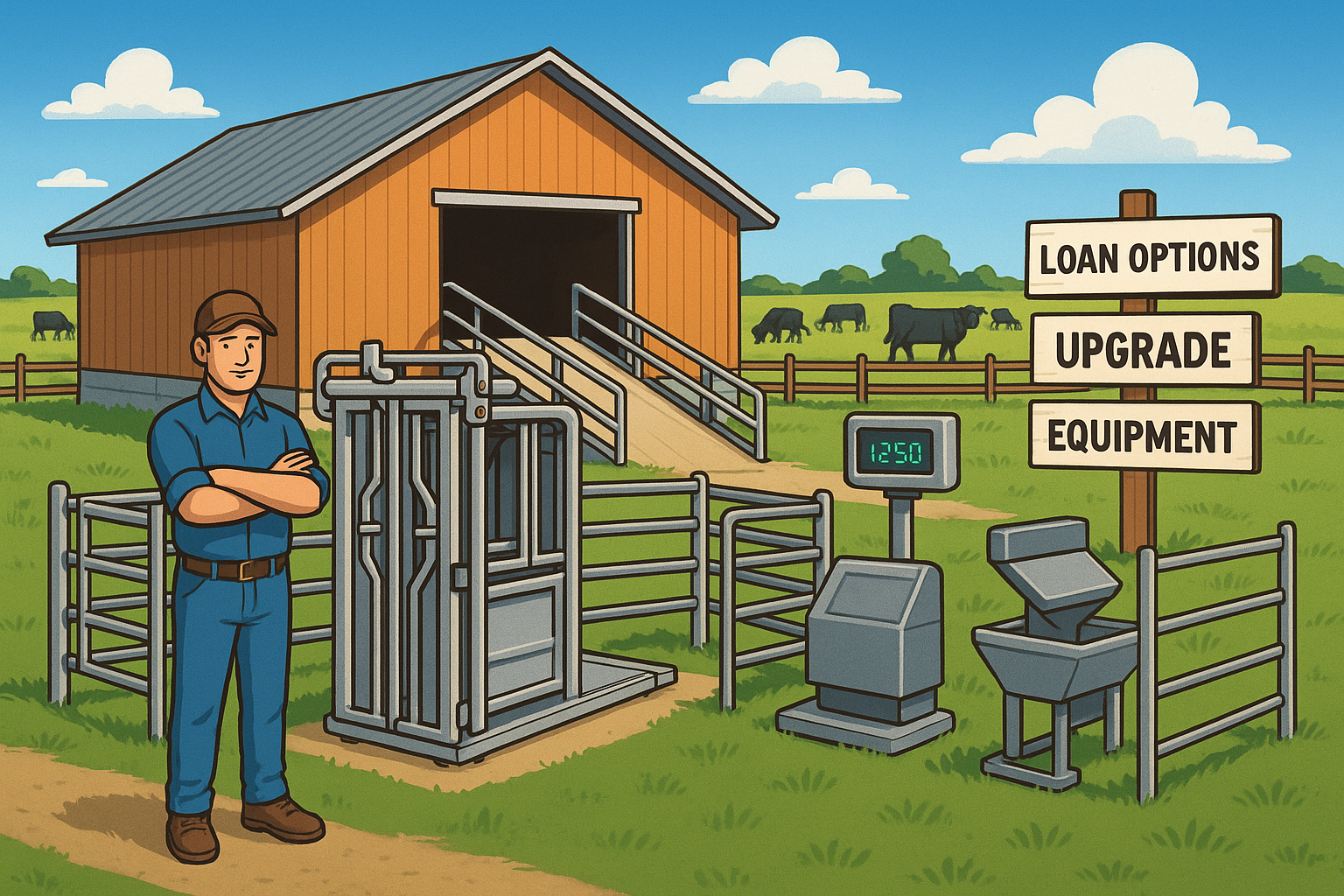 Equipment Loans for Livestock Handling and Management Tools