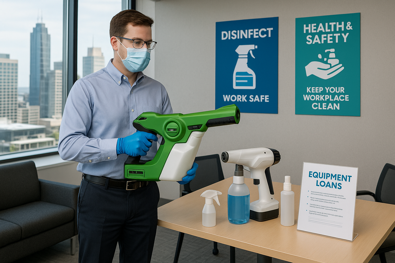 Equipment Loans for Disinfection & Electrostatic Sprayers